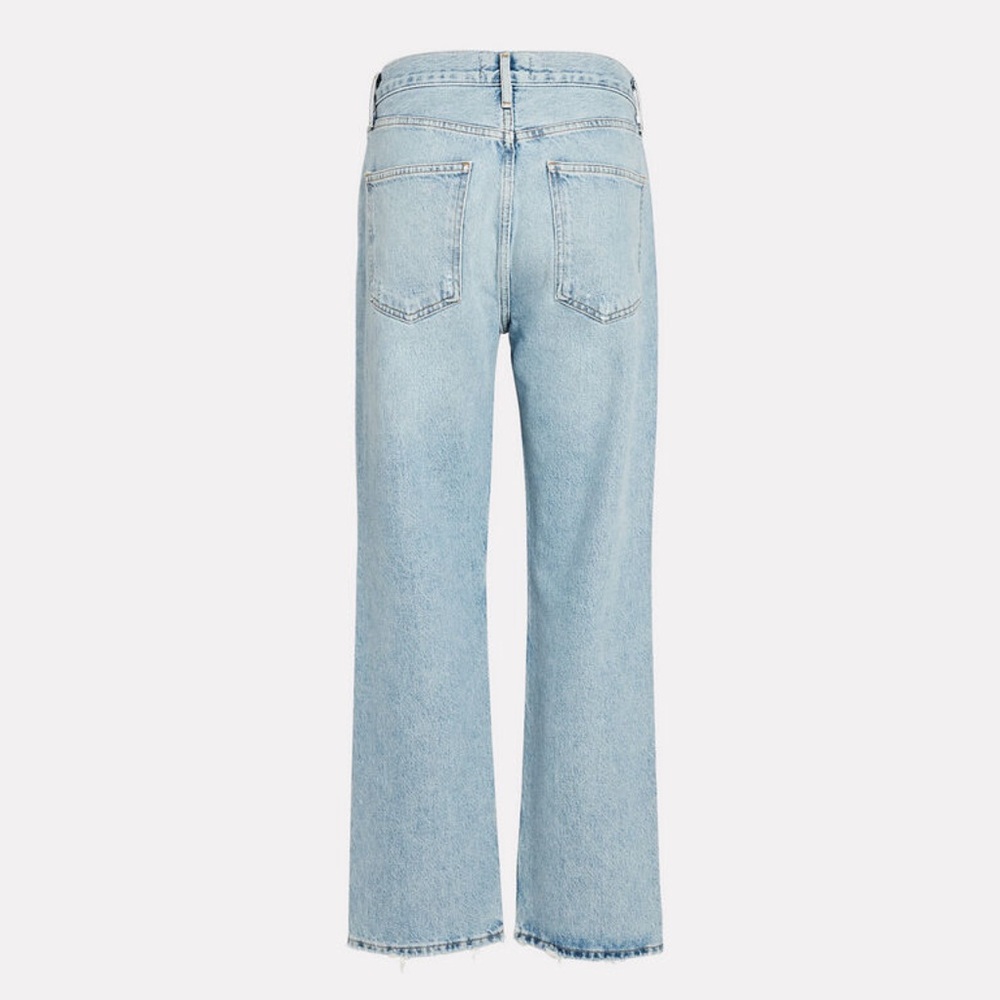 Agolde Ripley High-Rise Straight-Left Jeans in Riptide 26” - Picture 2 of 7